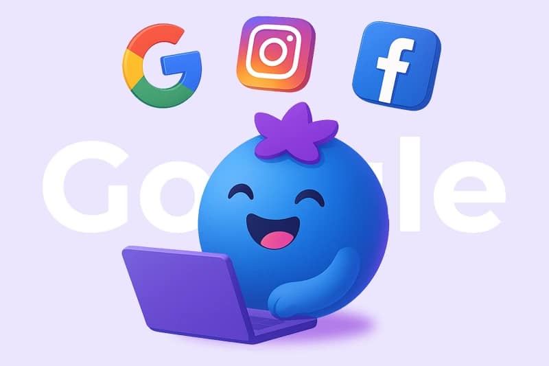 Facebook w wynikach wyszukiwania Google
