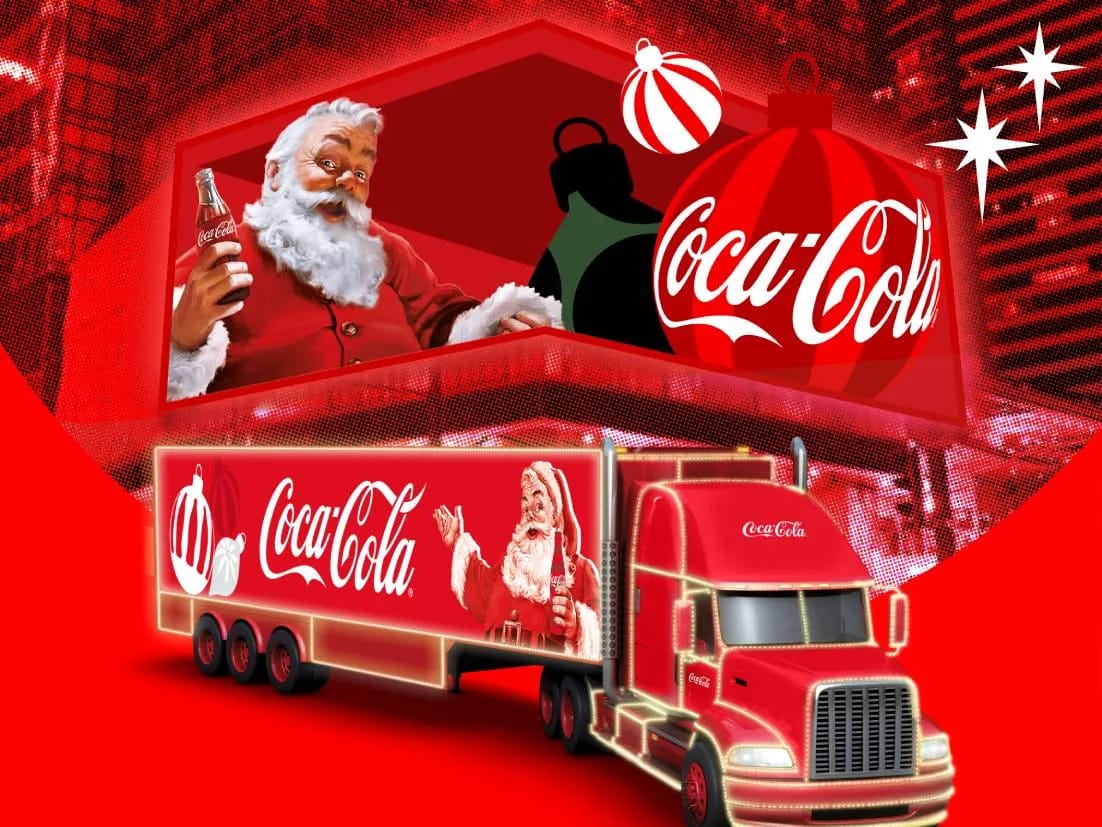 Coca-Cola retro Christmas campaign
