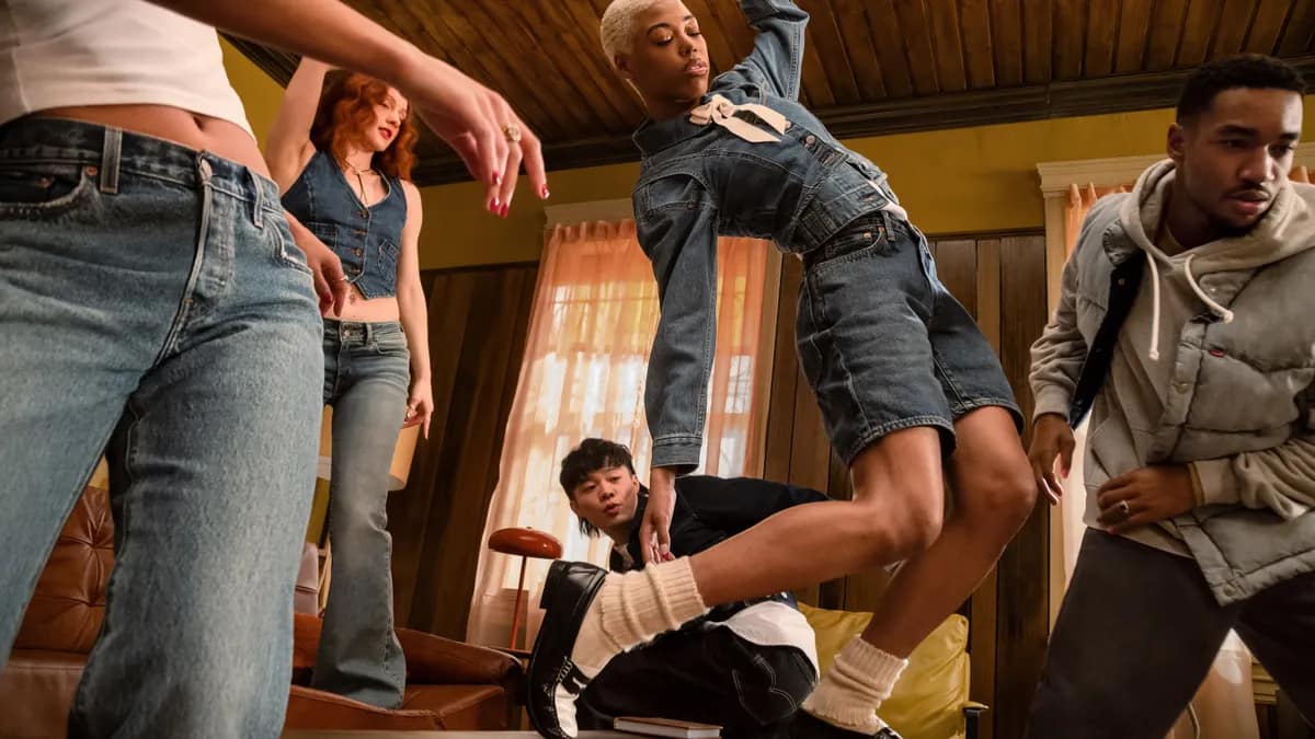 Levi’s kampania retro – jeansy vintage
