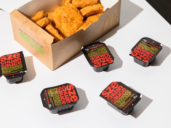 McDonald’s retro campaign – Szechuan Sauce